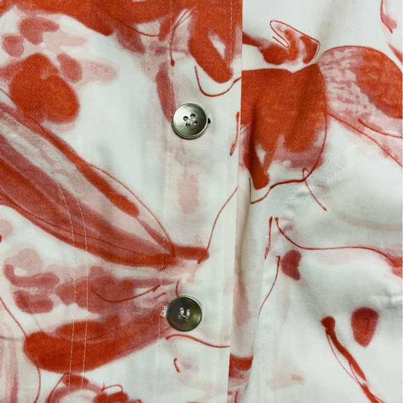 Chico’s jacket size 0. Fits size 4-6 - Picture 6 of 8